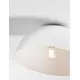 Plafoniera Nova Luce Onia, 1xE27 max. 12W, D29 cm, alb