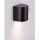 Aplica Nova Luce York, 1xGU10, 110x85x110mm, negru nisipiu, IP65