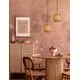 Pendul Nova Luce Asma, 1xE27, lemn natural-negru, 9001116