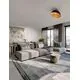 Plafoniera Nova Luce Onia, 1xE27, auriu-negru, 9695308