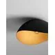 Plafoniera Nova Luce Opsi, 1xE27, auriu-negru, 9695297