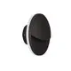 Aplica LED Nova Luce Pan, 9W, 3000K, negru nisipiu, IP54, 9030932