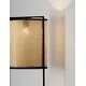 Lampadar Nova Luce Erto, 1xE27, lemn natural-negru