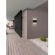 Aplica LED Nova Luce Yoko, 13W, 3000K, negru nisipiu, IP65