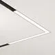 Corp iluminat LED, colt, sina magnetica, Maytoni Basis, 24W, 3000K, 302x302x44mm, negru