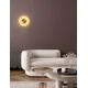 Aplica LED Nova Luce Nous, 8W, 3000K, ambra-auriu, 9236398