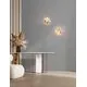 Aplica Nova Luce King, 1xG9 max. 5W, D22 cm, alama antica, IP20