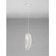 Pendul Nova Luce Tempus, 1xG9 max. 5W, 18x48 cm, Hmax. 250 cm, alb