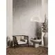 Pendul Nova Luce Natural Aere, 1xE27, L600, alb