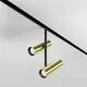 Spot mobil LED, sina magnetica, Maytoni Elti Duo, 2x12W, 3000K, 52x362mm, alama-negru