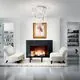 Plafoniera cristal Ideal Lux Carlton, 12xE14, crom