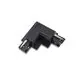 Element de conectare pentru sina AZzardo Track 3-Line, L, forma L, negru, AZ5438