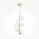 Pendul Maytoni Dallas, 6xG9, alb mat-auriu