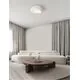 Plafoniera Nova Luce Natural Aere, 1xE27, L400, alb
