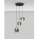 Pendul LED Nova Luce Oblo, 10W, 3000K, negru