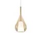 Pendul Ideal Lux Kalique 1xE27 max. 42W, D18 cm, Hmax 243 cm, ambra