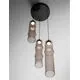 Pendul LED Nova Luce Sano, 9W, 3000K, negru
