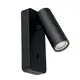 Aplica tip spot Mantra Notte, 1xGU10, max. 12W, negru