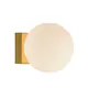 Aplica / plafoniera LED Mantra Puebla, 6W, 3000K, auriu