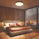 Plafoniera LED Mantra Cumbuco II, 50W, 2700K/3300K/4000K, CCT switch, D650 mm, negru, dimabil