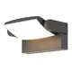 Aplica LED pentru exterior Mantra Hood, 12W, 3000K, IP65, reglabila, gri