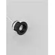 Spot LED Nova Luce Loggia, 1W, 3000K, negru, incastrat, IP44