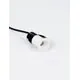 Spot fix LED Nova Luce Elvi, 2W, 3000K, D22 mm, alb, incastrat, IP44