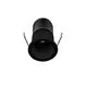 Spot fix LED Nova Luce Tiny, 2W, 2700K, D25 mm, negru, incastrat, IP65