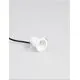 Spot fix LED Nova Luce Ado, 3W, 3000K, D40 mm, alb, incastrat