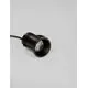 Spot fix LED Nova Luce Praet, 6W, 3000K, D39 mm, negru, incastrat, IP44