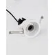 Rama spot fix LED Nova Luce Doue Modular, rotund, alb