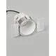 Spot fix LED Nova Luce Talus, 10W, 3000K, D55 mm, alb, incastrat, IP44, 9030655