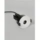Spot mobil LED Nova Luce Hollow, 7W, 3000K, D60 mm, alb, incastrat