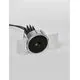 Spot mobil LED Nova Luce Hollow, 7W, 3000K, D55 mm, negru, incastrat, 9030679