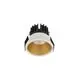 Spot fix LED Nova Luce Luela, 13W, 2700K, D84 mm, alb-auriu, incastrat