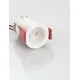 Spot fix LED Nova Luce Feller, 5W, 3000K, D42 mm, alb, incastrat