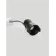 Spot fix LED Nova Luce Glyce, 12W, 4000K, D60 mm, negru, incastrat