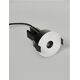 Spot mobil LED Nova Luce Hollow, 7W, 3000K, D60 mm, alb, incastrat