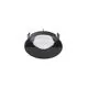Rama spot fix LED Nova Luce Homer, rotund, negru, 9570014B