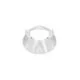 Rama spot fix LED Nova Luce Homer, rotund, argintiu lucios