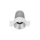 Spot fix LED Nova Luce Homer, 10W, 3000K, D74 mm, alb-gri, incastrat
