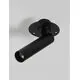 Spot mobil LED Nova Luce Clarity, 7W, 3000K, negru, Trimless, semi-incastrat