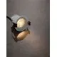 Spot fix LED Nova Luce Style, 8W, 3000K, D80 mm, alb, incastrat, IP44, dimabil Triac