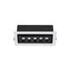 Spot mobil LED Nova Luce Cantia, 8W, 3000K, L190 mm, alb-negru, incastrat