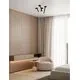 Spot mobil LED Nova Luce Hue, 3W, 3000K, D60 mm, H500 mm, negru, semi-incastrat