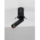 Spot mobil LED Nova Luce Cod, 5W, 3000K, D32 mm, negru, semi-incastrat