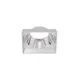 Rama spot fix LED Nova Luce Homer, argintiu lucios