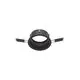 Inel spot fix LED Nova Luce Homer, rotund, negru