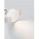 Spot fix Nova Luce Inlet, 1xGU10, D75 mm, alb, incastrat, trimless