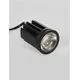 Sursa lumina spot Nova Luce Spezia GU10 MR16, 10W, 2700K, negru, IP44